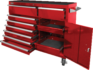 Picture of 56IN  H2PRO  8 DRAWER W/