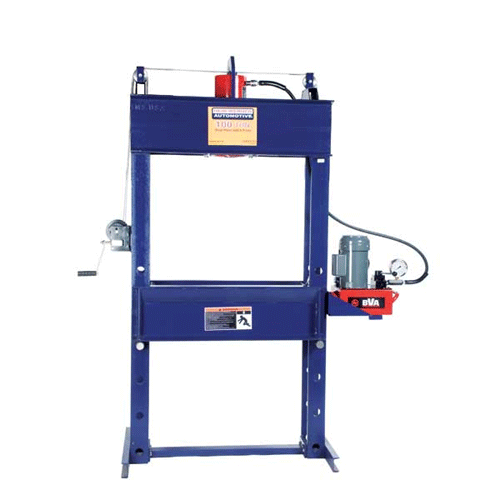 Picture of 100 Ton Shop Press with Electric Pump 10" Stroke
