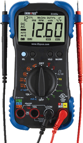 Picture of Automotive Digital Multimeter (10 MegOhm/UL)