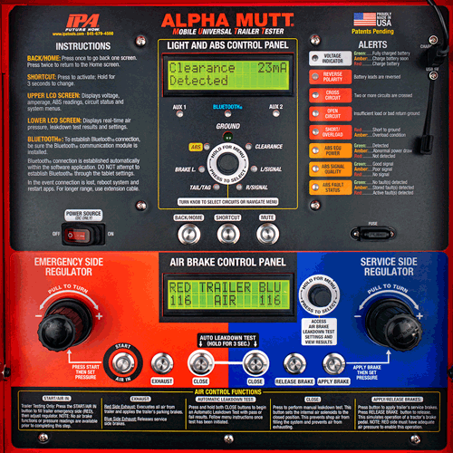 Picture of Alpha MUTT® (2nd Gen) w/ ABS, Built-In Battery & Tablet Bench-Top Model