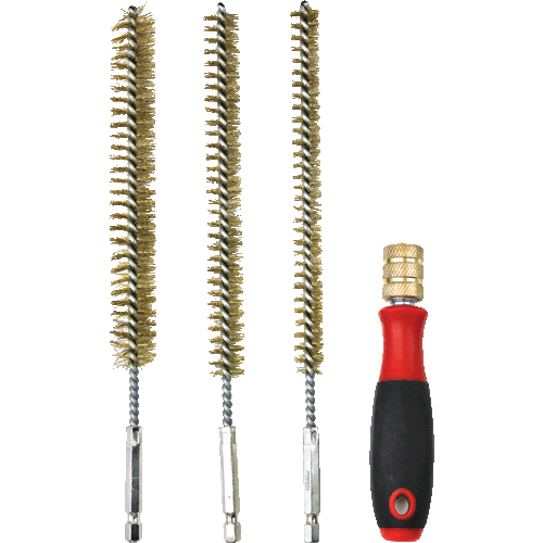 Picture of 9" 3 Pc. Bore Brush Set, Brass