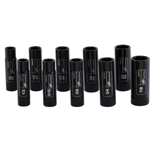 Picture of 10 Pc. 1/2" Dr. Deep Combo SAE & Metric Impact Socket Set