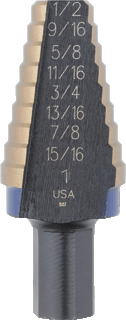 Picture of Unibit Cobalt Alloy Steel 8 Step Drill