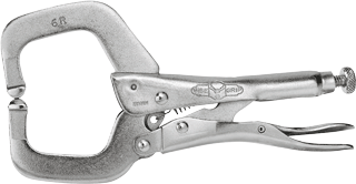 Picture of The Original 6" Locking C-Clamp with Regular Tips