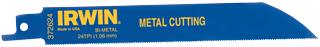 Picture of Metal Cutting Reciprocating Blades with WeldTec, 24TPI
