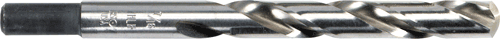 Picture of General Purpose High Speed Steel Fractional 3/8" Reduced Shank Jobber Length Drill Bits, 12/32"