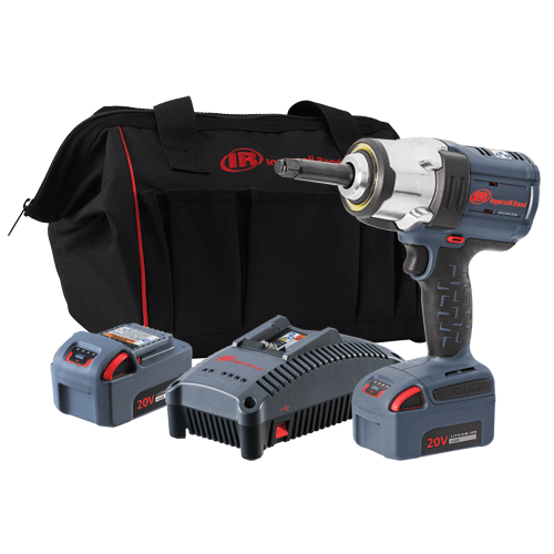 Picture of 1/2" IQv20 High Torque Impact Wrench Kit with 2" Extended Socket Retaining Ring