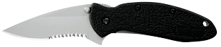 Picture of Scallion Knife Serrated, Black