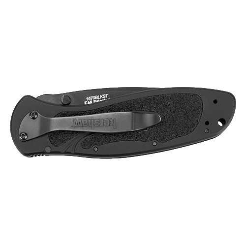 Picture of Blur Black, Serrated Folding Knife