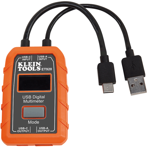 Picture of  USB Digital Meter, USB-A and USB-C