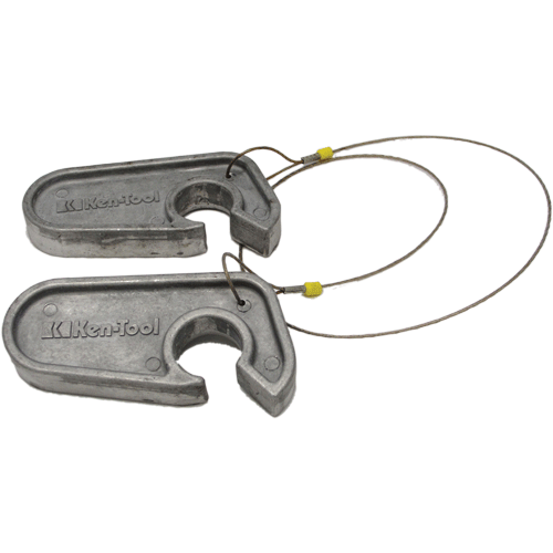 Picture of 32" Cabled Pair Aluminum Bead Holder