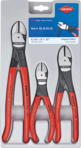 Picture of 3 Pc. Hi Leverage Diagonal Cutter Set