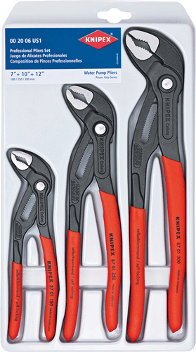 Picture of 3 Pc. Cobra Plier Set