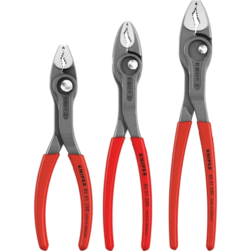 Picture of  3 Pc TwinGrip Pliers Set, Plastic Dipped (6", 8", 10")