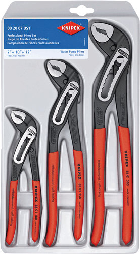 Picture of 3 Pc. Professional Water Pump Pliers Set