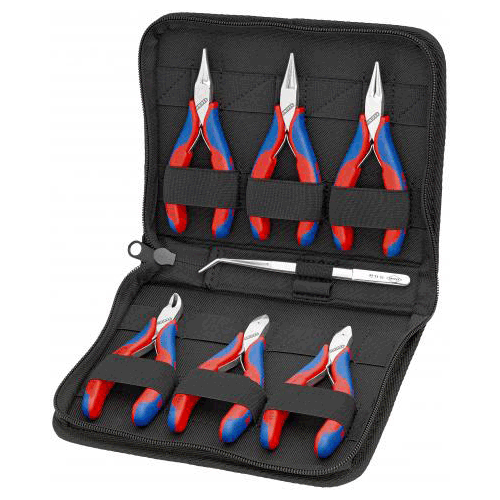 Picture of Case for Electronics Pliers With tools for work on electronic components