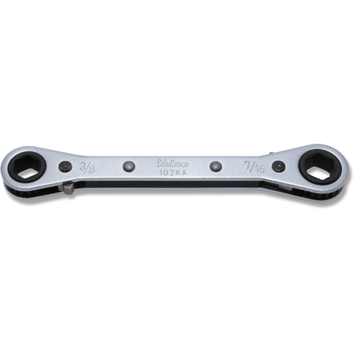 Picture of Ratcheting Ring Wrench  3/8x7/16 6 point Length 141mm Reversible