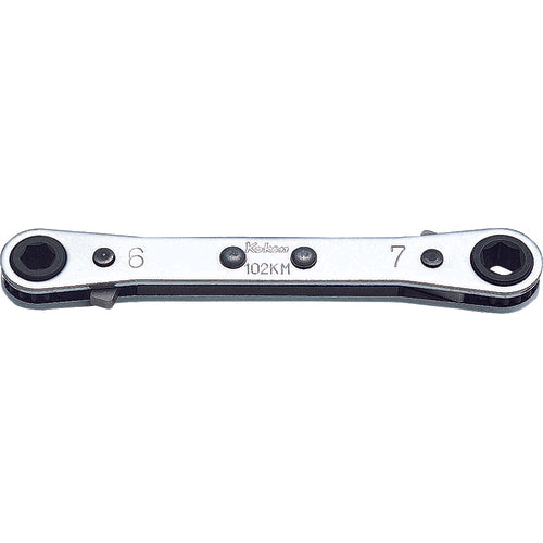 Picture of Ratcheting Ring Wrench  13x17mm 6 point Length 200mm Reversible