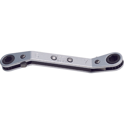 Picture of Ratcheting Ring Wrench  3/8x7/16 6 point Length 140mm Reversible