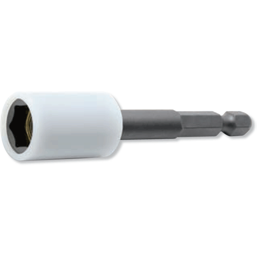 Picture of 1/4 Hex Dr. Nut Setter with Plastic Protector  10mm 6 point Length 75mm Magnet Turnable POM cover