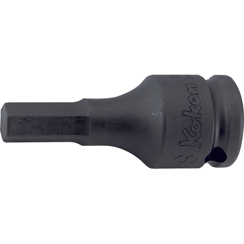 Picture of 3/8 Sq. Dr. Bit Socket  6mm Hex Length 52mm