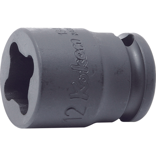 Picture of 3/8 Sq. Dr. Socket  12mm 4 point Length 32mm Weld Nut