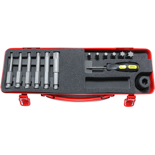Picture of 1/2 Sq. Dr. Bit + Bit Holder Set TORXÂ® T30-T60    14 pieces