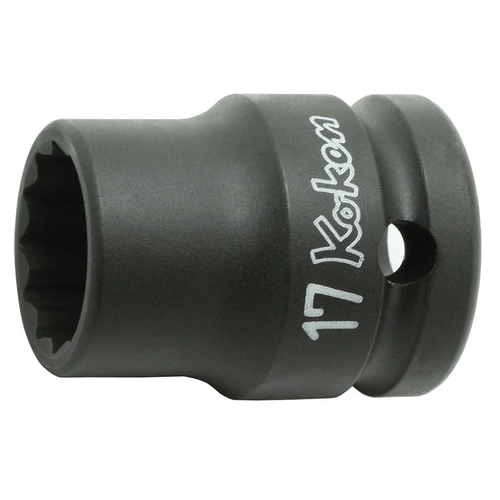 Picture of 1/2 Sq. Dr. Socket  34mm 12 point Length 46mm Thin walled