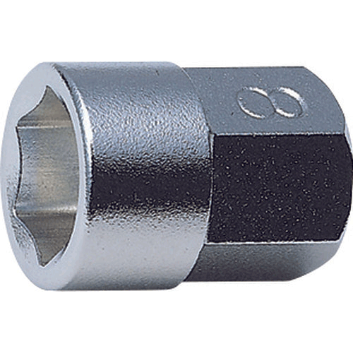 Picture of 10mm Hex Dr. Socket  12mm 6 point Length 19.5mm