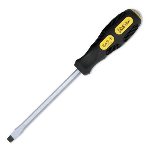 Picture of Slotted Blade Through type Screwdriver 6mm  Length 210mm