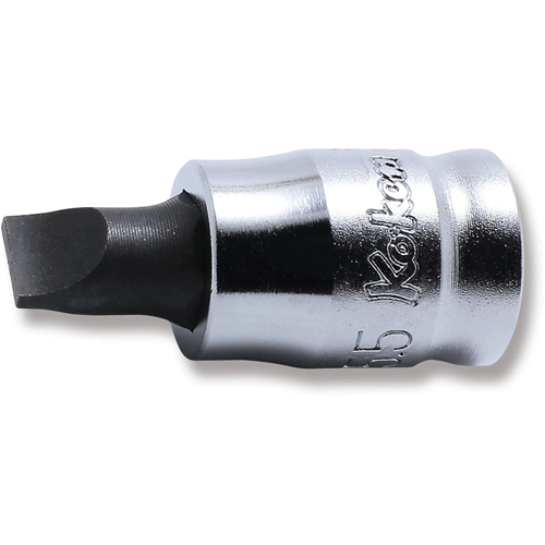 Picture of 1/4 Sq. Dr. Bit Socket Slotted 1.2X6.5  Length 25mm Z-series