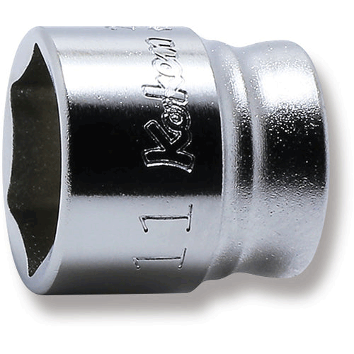 Picture of 1/4 Sq. Dr. Socket  11mm 6 point Length 15mm Z-series
