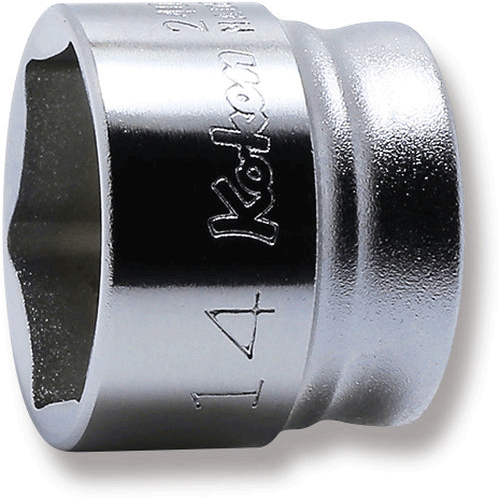 Picture of 1/4 Sq. Dr. Socket  14mm 6 point Length 15mm Z-series