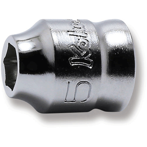 Picture of 1/4 Sq. Dr. Socket  5mm 6 point Length 14mm Z-series