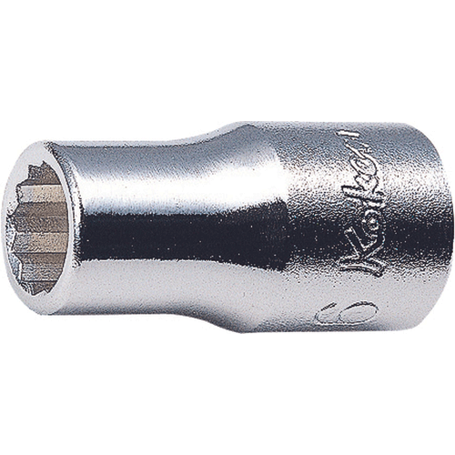 Picture of 1/4 Sq. Dr. Socket  9/16 12 point Length 24mm