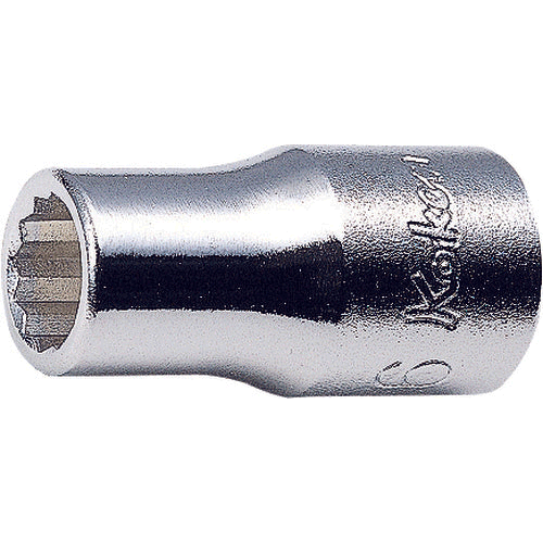 Picture of 1/4 Sq. Dr. Socket  4mm 12 point Length 22mm