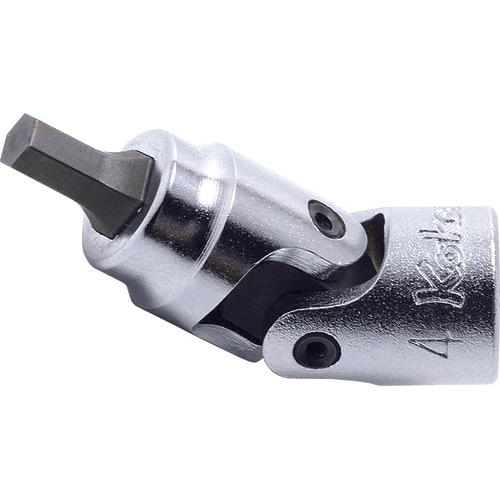 Picture of 1/4 Sq. Dr. Universal Bit Socket  6mm Hex Length 40mm
