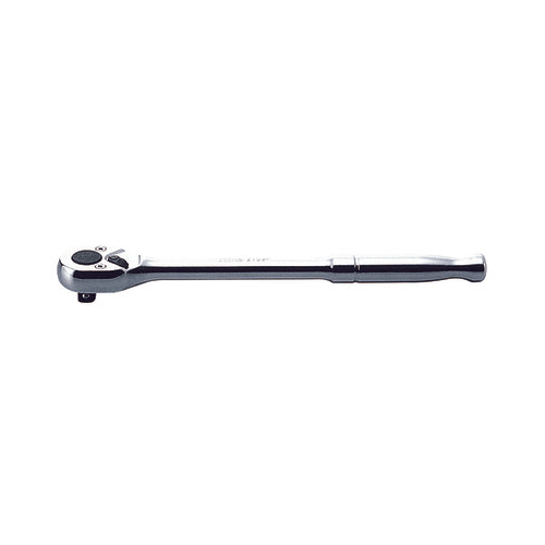 Picture of 1/4 Sq. Dr. Ratchet Handle  20 teeth  Length 160mm  Polished Handle