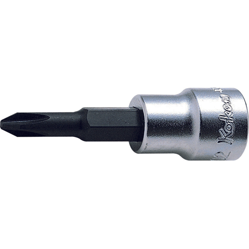 Picture of 3/8 Sq. Dr. Bit Socket  PH1  Length 60mm
