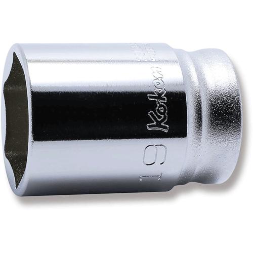 Picture of 3/8 Sq. Dr. Socket  19mm 6 point Length 35mm Z-series