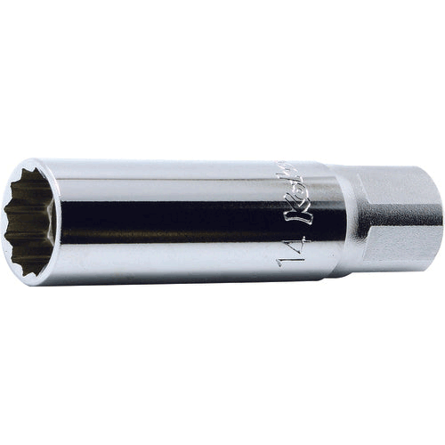 Picture of 3/8 Sq. Dr. 12 point Magnetic Spark Plug Socket  14mm