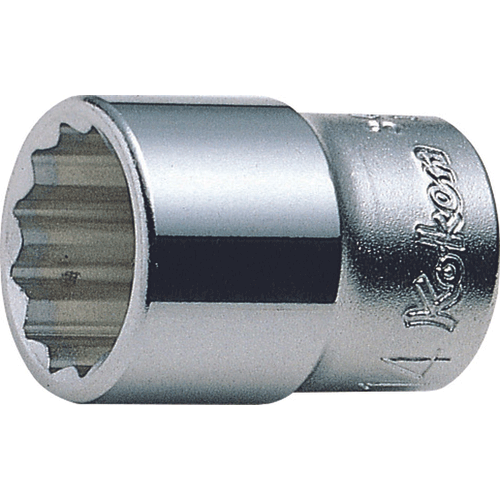 Picture of 3/8 Sq. Dr. Socket  25mm 12 point Length 34mm