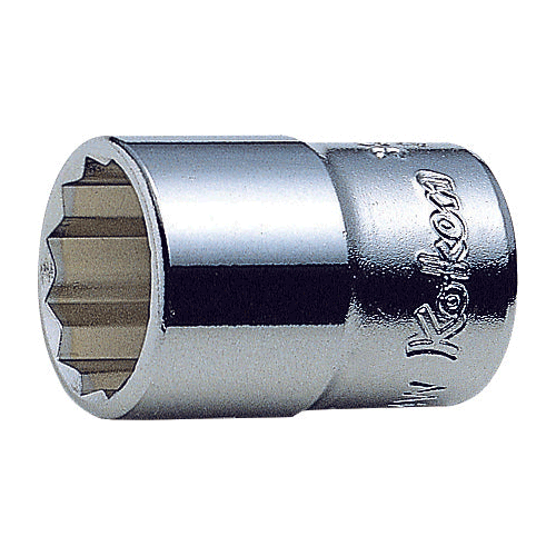Picture of 3/8 Sq. Dr. Socket Whitworth 1/4 12 point Length 26mm