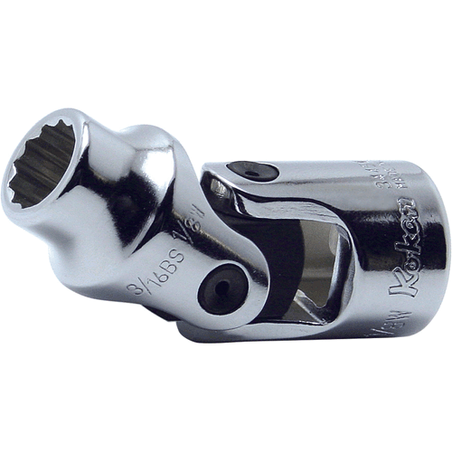 Picture of 3/8 Sq. Dr. Universal Socket Whitworth 7/16 12 point Length 57.5mm