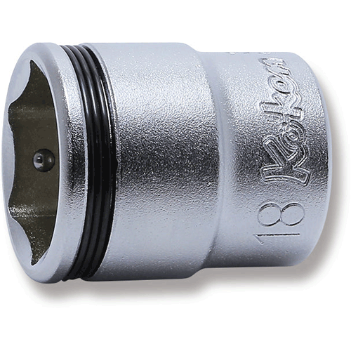 Picture of 3/8 Sq. Dr. Socket  18mm Nut Grip Length 29mm