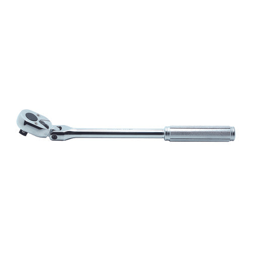 Picture of 3/8 Sq. Dr. Ratchet Handle  24 teeth Locking Flexible Head Length 265mm  Metal Handle