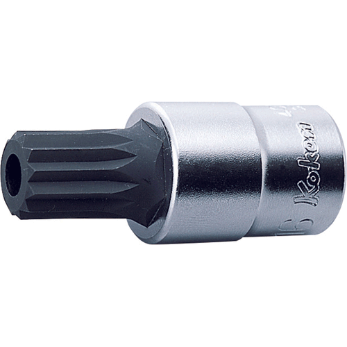 Picture of 1/2 Sq. Dr. Bit Socket XZN MH16 Triple Square Length 60mm with Hole
