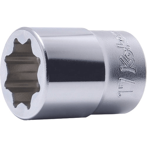 Picture of 1/2 Sq. Dr. Socket  21.5mm Double Square Length 40mm For Lubrication service