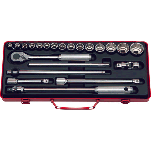 Picture of 1/2 Sq. Dr. 22 Piece 12-Point Metric Socket set  9-32mm