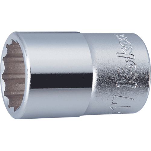 Picture of 1/2 Sq. Dr. Socket  15mm 12 point Length 37mm